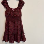 Buddy Love Crimson and Black Dress Red Size L Photo 1