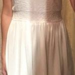 Francesca's White Lace Dress Photo 1