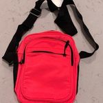 Primark  women side shoulder crossbody bag hot pink black color , new old stock Photo 0