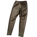 Aerie  Offline Feel Good Green Faux Leather Leggings Size Large Photo 3