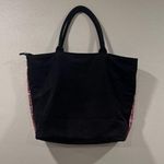 Victoria's Secret  Pink and White Glitter Tote Bag Photo 3