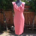Superfoxx V-Neck Ruffle Midi Dress Size M (5) Photo 6