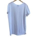 Westbound Beach Swim Cover Up Full Zip White Mesh Cheetah Texture Pockets Size S Photo 2