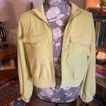 Aerie Corduroy Semi Cropped Zip-up Jacket Photo 2