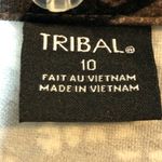 Tribal Black And Brown Paisley Jacket Size 10 Photo 3