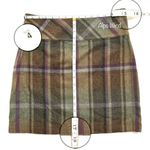Ralph Lauren Lauren Wool Plaid Fringe Trim Tweed Mini Skirt Chose Ur Sz NWT Photo 8