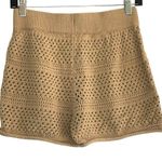 Sincerely Jules Tan Crochet Short Set size M Size M Photo 4