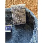 Erika  Collection  Blue Denim  Mini  Short Sleeve Cotton Women’s Dress Size M Photo 2