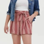 Torrid  Dusty Rose High Waisted Paperbag Shorts size 16 Photo 0