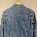 H&M Trucker Jean Jacket Women Size 4 Medium Wash Blue Classic Denim 100% Cotton Photo 4