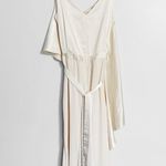 Obando Plus Size Wide Leg Champagne Jumpsuit Photo 4