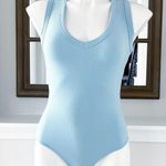 Drew Anthropologie’s Thong Bodysuit Ribbed V-Neck Top Size M NWT $136.00 Photo 7