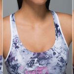 Lululemon Crossback Tank in Moody Mirage White Deep Navy / White Photo 2
