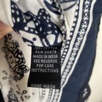 Magic  Black & White Pattern Y2k Midi Dress Formal Cotton Size Medium Photo 9