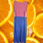 Bobbie Brooks Patchwork‎ Top Denim Bottom Dress Size L Blue Size L Photo 5