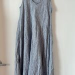CP Shades Bree Dress in Chambray 100% Linen Size M LIKE NEW Photo 1