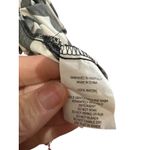 Abel the label Anthropologie  Women's Black White Tiered Jumper Maxi Dress Size M Photo 8