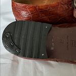 Nordstrom  Brown Crocodile Loafers Photo 7