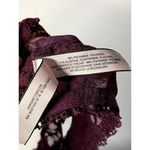 Victoria's Secret VS Lace Bralette X Smaill Pullover Racer Back Burgundy Lined Cup Photo 8