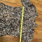 Wilfred Aritzia Baroque Animal Print Mini Long Sleeve Dress Size 2 Photo 10