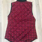 Old Navy red/black Buffalo vest sz XS. Photo 1