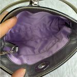 Coach y2k Silver Gray Signature Canvas Mini Purse / Wristlet Photo 7