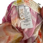 Becca ‎ Whirlpool Chiffon Cover-Up Pants Metallic Pink Beach Medium PinkVacation Photo 7