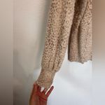 Chico's Chico’s NWT Animal Print Eyelash Mock Neck Sweater Size M Photo 2
