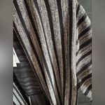 Simply Noelle NWT  Gray and Black Striped Cardigan Photo 6