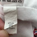 J.Crew  tropical leaf Floral One Shoulder Dress Ruffle Sleeveless J0954 hawaii XS Photo 3