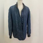 Rag and Bone  Dark Blue Jean Quilted Puffer winter Jacket size M Photo 1