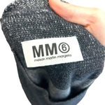 Maison Martin Margiela Charcoal Gray Drape Front Wool Sweater Dress Size‎ Medium Photo 6