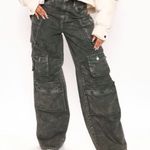 FashioNova Dark green cargo pants Photo 0