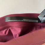 PINK - Victoria's Secret Victoria Sport by Victoria's Secret Strappy Metallic Sports Bra Burgundy Large Photo 4