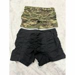 No Boundaries  Women's Camo & Black Cargo Shorts Bundle Size S (4-6) Casual Photo 2
