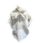 Champion  Chico State women's size XL short sleeve hoodie white and grey Photo 2