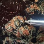 Johnny Was Workshop Top Mabel Printed Silk Button-Up Velvet Back Long Sleeve M Photo 14