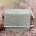 JW Pei  FAE Top Handle Crossbody Ivory Croc White Cream Photo 8