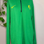 Nike  Oregon Ducks Quarter-Zip Pullover – Size Large Photo 0