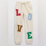 Aerie  Graphic Sweatpants XS Photo 1