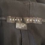 Yansi Fugel black wide leg cropped pant 12 Photo 8