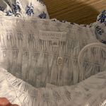 NWT Caroline Constas Lydia Top in blue toile print Size XS Photo 6