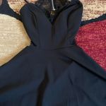 Windsor Black Lace Skater Dress Photo 0