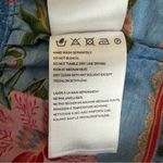 Farm Rio Anthropologie Women’s Floral Blue Tropical Tapestry Tiered Mini Skirt Photo 11