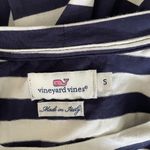 Vineyard Vines Maxi Dress Sz Small Navy Blue Stripe Preppy Coastal Nautical EUC Photo 11