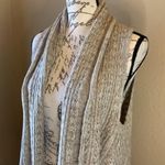 NWT Quagga draped shawl collar sweater vest OS Size undefined Photo 1