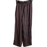 frame denim Frame Stripped Wide Leg Pants Size Small Photo 3