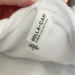 Bella Canvas BELLA + CANVAS The Crop Hoodie White Fleece Collection Dance Graphic Top Small Photo 2