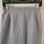 Vintage Tan Jay Midi Skirt Size 12 Gray TanJay Business Wear Elastic Waist Photo 2