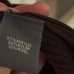 Kenneth Cole Reaction Sweater Dress Size S brown Long Sleeve Wool Blend Preppy Photo 1